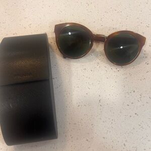 Prada Tortoise Shell Sunglasses